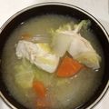 ローズマリー★'s cooksnap of when they made めっけもん♪ささみ肉入り味噌汁.