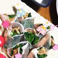 きゃんなだよ's cooksnap of when they made ひな祭り♡菜の花のスモークサーモン包み♡.