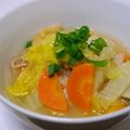 にゃぁくん's cooksnap of when they made 一工夫で美味しい豚汁.