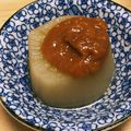 YorozUta's cooksnap of when they made すだち味噌でさっぱりふろふき大根.