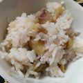 ぱんさぉ's cooksnap of when they made 秋の旬！炊飯器で炊くだけ！サツマイモご飯.