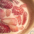 eco123's cooksnap of when they made スウェーデン式　いちごの食べ方.