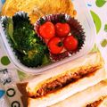 ぐりtoぐら's cooksnap of when they made もやしのピリ辛サンドイッチ.