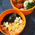 みおはる♡'s cooksnap of when they made 簡単キャラ弁☆ミッキーの可愛い体のり弁★.