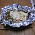 maich1975's cooksnap of when they made ✿鮭のとろ～りチーズホイル焼✿.