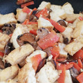 クックZHGHP9☆'s cooksnap of when they made 厚揚げと人参のみそいため.