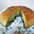 おたぬねこ's cooksnap of when they made 炊飯器でHMはちみつ入り青汁ケーキ.