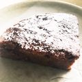pearLOVE's cooksnap of when they made 生チョコ風ガトーショコラ.