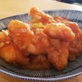 abccom's cooksnap of when they made 鶏のササミでエビチリ風♪.