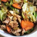 あさここなっつ's cooksnap of when they made 豚こまとキャベツのピリ辛オイスター炒め.