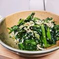 mksmile's cooksnap of when they made 包丁もまな板いらず☆ほうれん草シラス炒め.
