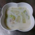 みか721's cooksnap of when they made 簡単＊白菜とベーコンのミルクスープ.