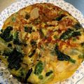 クック8OR6L9☆'s cooksnap of when they made ほうれん草入りのスペイン風オムレツ.