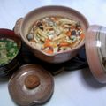 ごんちのこけもも's cooksnap of when they made ✿土鍋de美味しいきのこご飯✿.