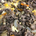 mayuakipe's cooksnap of when they made 簡単すぎる牛肉と卵の中華炒め！.