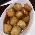 クック6AZV77☆'s cooksnap of when they made 揚げ里芋の煮っころがし.