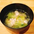 クックEUZK36☆'s cooksnap of when they made 鶏肉と白菜のスープ.