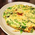 ☆なおみんみ☆'s cooksnap of when they made 菜の花＆切干大根のスパニッシュオムレツ♪.