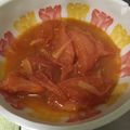 __kana__'s cooksnap of when they made トマトの生姜風味中華炒め.