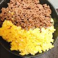 indaeyo's cooksnap of when they made 三色そぼろ丼♪.