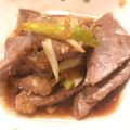 S＊mama♡'s cooksnap of when they made まぐろホホ肉と長ねぎの＊甘辛生姜焼き＊.