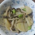 SKy's cooksnap of when they made 粒マスタード☆ジャガしめじ.