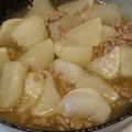 麗都莉's cooksnap of when they made かぶらの挽き肉あんかけ.