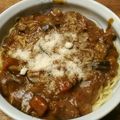 クック7RK4JC☆'s cooksnap of when they made 茄子チーズカレーパスタ.