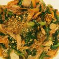 あや3069's cooksnap of when they made 春菊のツナ胡麻和え♪簡単コチュジャンと.
