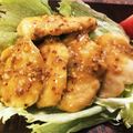 moe1983's cooksnap of when they made 鶏むね肉ソテー★粒マスタードマリネ仕立て.