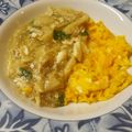 梁研♡十色食堂's cooksnap of when they made あんかけ卵チャーハン^ ^.