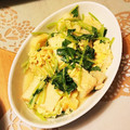 ayayaya☆'s cooksnap of when they made どっさり三つ葉の厚揚げの卵とじ.