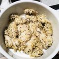 aikaji's cooksnap of when they made 鶏むねの香草パン粉焼き.