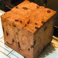 kotasoufuu's cooksnap of when they made 自家製酵母　ココアの角食.