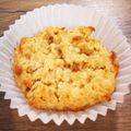 クッククッキリ's cooksnap of when they made ヴィーガン・PB&りんごカップケーキ.