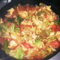 ちゃーん♪'s cooksnap of when they made 簡単！キャベツとトマトの卵炒め.