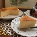 ローズマリーママ♪♪'s cooksnap of when they made 日本酒・酒粕チーズケーキ。.