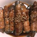 クック5VV9GM☆'s cooksnap of when they made 節約☆こんにゃくの豚肉巻き☆甘辛照焼き.