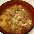 むぴょこぴょこん's cooksnap of when they made 残ったキムチ鍋で！納豆キムチ雑炊.