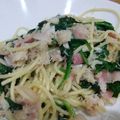 キャプテンイエロー's cooksnap of when they made カニベーコンスパゲッティ.
