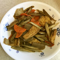 クックTopMfld's cooksnap of when they made ごぼうと油揚げとこんにゃくの炒め煮.