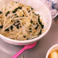 choco831's cooksnap of when they made レンジで簡単☆もやしとわかめのナムル.