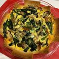 yysakura's cooksnap of when they made ＊ほうれん草とベーコンのキッシュ＊.