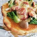 hammarr's cooksnap of when they made 大豆粉のピザ.