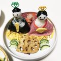 きなこもっちり's cooksnap of when they made ひな祭りケーキちらし寿司お雛様お内裏様.