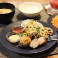 クックSL08MC☆'s cooksnap of when they made しいたけの海老詰め揚げ　レタスラップ.