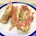 はらぺこしろうさぎ's cooksnap of when they made 紅しょうがと青のり衣の揚げちくわ♪.