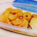 moz煮's cooksnap of when they made ブロッコリーの茎でザーサイ風.