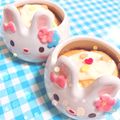moca__'s cooksnap of when they made HMで簡単ホワイトチョコカップケーキ.