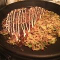 umizarusuki's cooksnap of when they made 白菜で！？ジャンボお好み焼き.